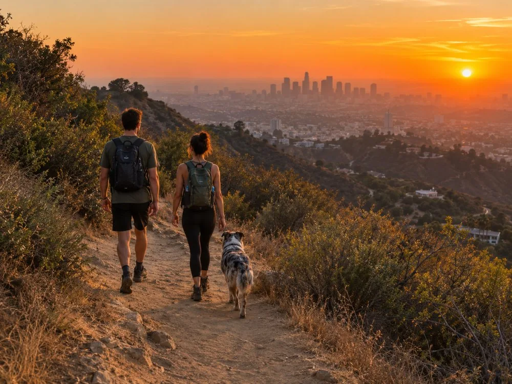 Hollywood Sunset Walk: Hidden Gems & Scenic Views of LA